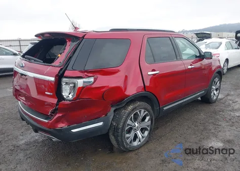 2018 Ford Explorer Platinum из США, поврежденный, VIN 1FM5K8HTXJGB10216